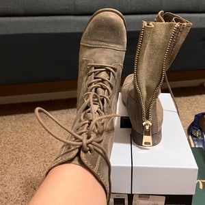 ALDO combat boot/leather